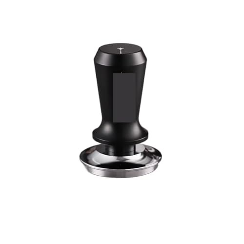 Kaffeepulverspender Pulverpresse Espressomaschinen-Kit Haushaltspulverhammer Zum Zerkleinern von Kaffeepulver(58mm,Tamper-black) von DFGBAPKBL