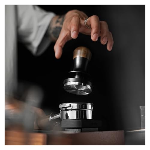 Kaffeestampfer, 30lb Konstantdruck-Espressostampfer mit kalibrierter Feder Zum Zerkleinern von Kaffeepulver(51mm set) von DFGBAPKBL