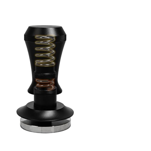 Kaffeestampfer, Doppelfeder, konstanter Druck, 30 Pfund geladener Espressostampfer Zum Zerkleinern von Kaffeepulver(51mm) von DFGBAPKBL