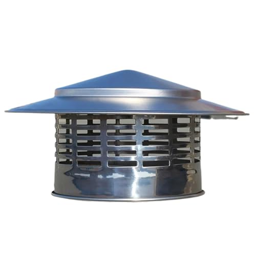 Schornsteinkappe Regenschirm Schornstein Hut Rohrleitungen Regen Wasser Kappe Wasserdichte Rohr Abdeckung(D) von DFGBAPKBL