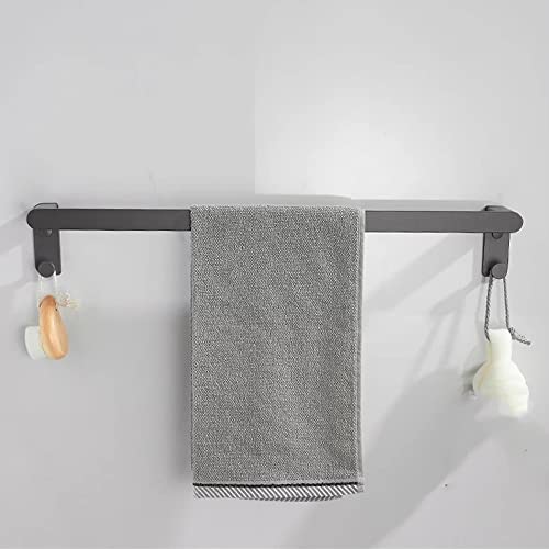 Badezimmer-Regal-Set In Rotgussgrau, Schwebende Regale, Duschablage, Multifunktionaler Handtuchhalter Aus Aluminium, Papierhalter, Zahnbürstenhalter, Rostfrei Und Langlebig, Modernes Badezimmer, 50 C von DFGHNBVC