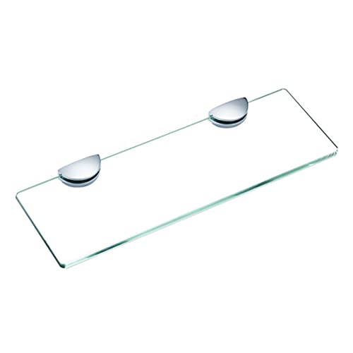 DFGHNBVC Badezimmerregale Aus Gehärtetem Glas, Wandmontierter Dusch-Aufbewahrungs-Organizer Mit 8 Mm Extra Dickem Glas Für Badezimmer, Schlafzimmer, Büro, Badezimmermöbel, 18 cm von DFGHNBVC