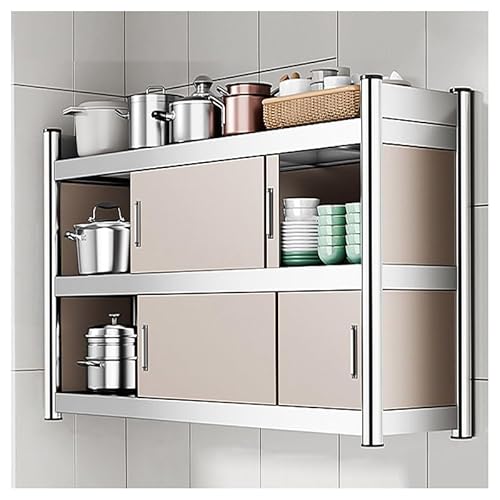 DFGHNBVC Wandschrank Edelstahl Küchenwandregal Mit Schiebetür Robuster Dekorativer Schrank Für Esszimmer Badezimmer Wohnzimmer,Gold120X30X75Cm DFGHNBVC Wandschrank Edelstahl Küchenwandregal Mit Schiebetür Robuster Dekorativer Schrank Für Esszimmer Badezimmer Wohnzimmer,Gold120X30X75Cm von DFGHNBVC