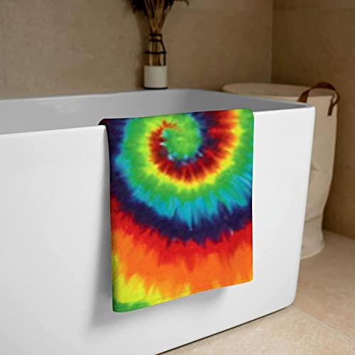 Strandtuch 70x150 cm Regenbogen, Microfaser Strandtuch Badetuch Groß Psychedelischer Vortex, Schnell Trocknen Strandhandtuch, Strandtücher Herren Frauen Badetücher, Strandlaken, Handtuch von DFHGSFS