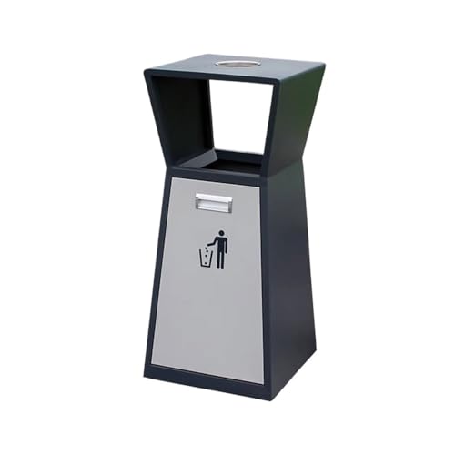 DFHS46JK Mülleimer für draußen Mülleimer, geometrische Form, Metall-Mülleimer for öffentliche Plätze in der Hotellobby Mülleimer von DFHS46JK