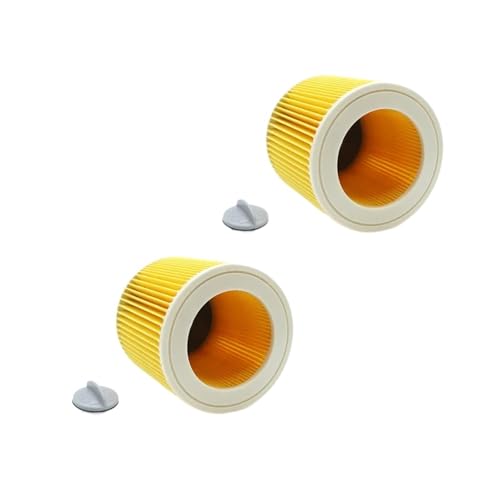 2 stücke Filter Patrone Kompatibel mit Karcher WD2250 WD3.200 MV2 MV3 WD3 Staubsauger Filter Teile von DFHSSYT