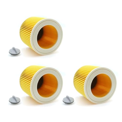 3 stücke Filter Patrone Kompatibel mit Karcher WD2250 WD3.200 MV2 MV3 WD3 Staubsauger Filter Teile von DFHSSYT