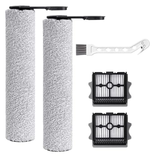 5 Stück Bürstenrollen HEPA-Filter Teil IFloor 3 Floor One S3 Kompatibel mit Tineco Ersatz-Kit Akku-Nass-Trocken-Staubsauger von DFHSSYT