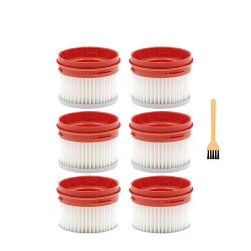 Filter kompatibel mit Dreame V8 V9 V9B V9 Pro V10 V11 Handheld-Akku-Staubsauger-Teile, 6 Stück von DFHSSYT