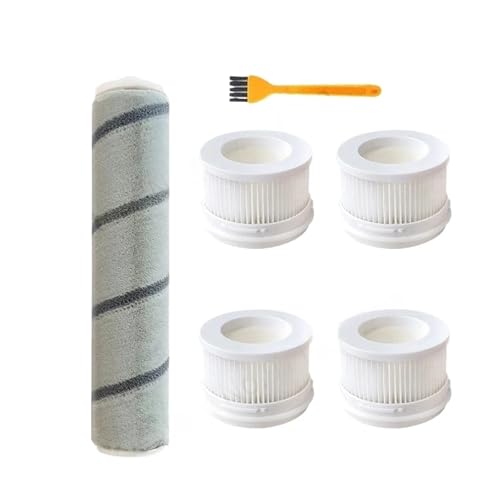 Handstaubsaugerfilter, kompatibel mit Xiaomi Mijia 1C K10, Rollbürste, Ersatzteile, Bürsten, 6 Stück Handstaubsaugerfilter, kompatibel mit Xiaomi Mijia 1C K10, Rollbürste, Ersatzteile, Bürsten, 6 Stück von DFHSSYT
