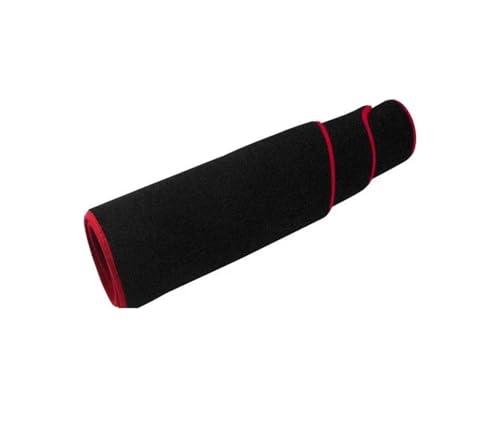 DFJOSF Armaturenbrett-Abdeckmatte Für Accord 11th 2023 2024 Für Accord 11 Auto Abdeckung Armaturenbrett Matte Sonnenschutz rutschfeste Teppich Zubehör Dashboard Matte(A Red LHD) von DFJOSF