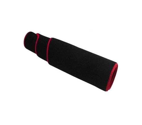 DFJOSF Armaturenbrett-Abdeckmatte Für Accord 11th 2023 2024 Für Accord 11 Auto Abdeckung Armaturenbrett Matte Sonnenschutz rutschfeste Teppich Zubehör Dashboard Matte(A Red RHD) von DFJOSF