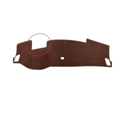 DFJOSF Armaturenbrett-Abdeckmatte Für CR-V Für CRV 6. 2023 2024 2025 Auto-Armaturenbrett-Abdeckung Armaturenbrettmatte Sonnenschutz rutschfeste Unterlage Innenzubehör Dashboard Matte(with HUDBrown) von DFJOSF