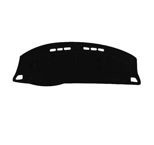 DFJOSF Armaturenbrett-Abdeckmatte Für Chevy Für Sail 2015-2019 Auto Armaturenbrettabdeckung Instrument Schreibtisch Sonnenschutzmatte Pad Zubehör Dashboard Matte(Black sideLHD) von DFJOSF
