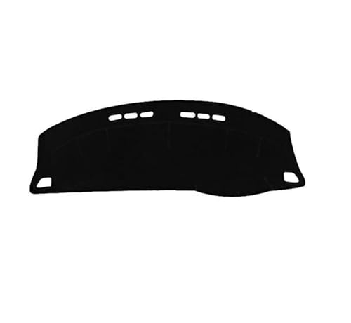 DFJOSF Armaturenbrett-Abdeckmatte Für Chevy Für Sail 2015-2019 Auto Armaturenbrettabdeckung Instrument Schreibtisch Sonnenschutzmatte Pad Zubehör Dashboard Matte(Black sideRHD) von DFJOSF