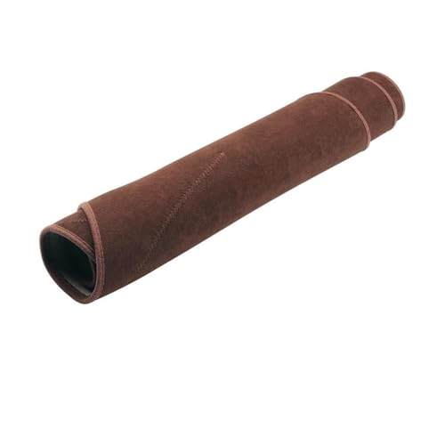 DFJOSF Armaturenbrett-Abdeckmatte Für Mazda 3 BP 2019-2023 Auto Armaturenbrett Abdeckung Armaturenbrett Matte Sonnenschutz Instrument Schreibtisch rutschfeste Pad Zubehör Dashboard Matte(Brown LHD) von DFJOSF