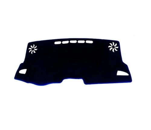DFJOSF Armaturenbrett-Abdeckmatte Für Toyota Für Corolla E210 2019 2020 2021 2022 2023 2024 Auto Dashboard Abdeckung Dash Matte Sonnenschutz Pad Zubehör Dashboard Matte(A LHD BlueSide) von DFJOSF