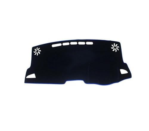 DFJOSF Armaturenbrett-Abdeckmatte Für Toyota Für Corolla E210 2019 2020 2021 2022 2023 2024 Auto Dashboard Abdeckung Dash Matte Sonnenschutz Pad Zubehör Dashboard Matte(A RHD BlueSide) von DFJOSF