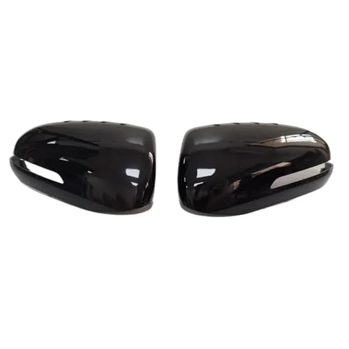 DFJOSF Auto Spiegelkappen Für KIA K5 Für Optima 2011-2015 Auto Rückspiegel Seitenspiegel Abdeckung Flügelkappe Außentür Gehäuse Shell Trim Rahmen Rückspiegel Abdeckung(Schwarz) von DFJOSF