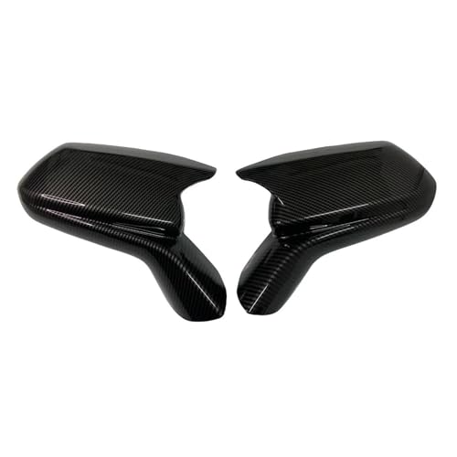 DFJOSF Auto Spiegelkappen Paar Rückspiegel Kappe Abdeckung Für Chevy Für Camaro SS RS ZL1 LT 2016-2021 Rückspiegel Kappe Rückspiegel Abdeckung(Kohlenstoff-Look) von DFJOSF