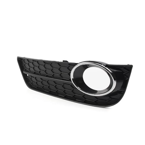 DFJOSF Kühlergrill 1 Stücke Links/Rechts Auto Front Stoßstange Nebel Licht Kühlergrill Abdeckung Mit Chrom Ring Für A5 2008 2009 2010 2011 Kühler(1Pcs Left) von DFJOSF