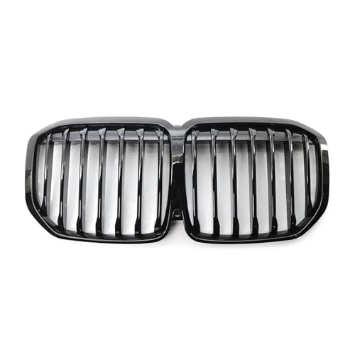 DFJOSF Kühlergrill Auto Front Niere Racing Grille für X7 G07 2019 2020 2021 2022 ABS Kunststoff Glänzend Schwarz Grills Kühler DFJOSF Kühlergrill Auto Front Niere Racing Grille für X7 G07 2019 2020 2021 2022 ABS Kunststoff Glänzend Schwarz Grills Kühler von DFJOSF