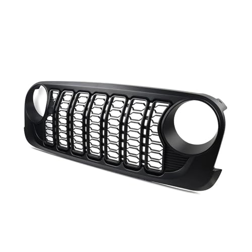 DFJOSF Kühlergrill Auto Frontschürze Mesh Grille Grill Schwarz Für Jeep Für Wrangler JK JKU 2007-2017 Upgraded Zu JL Kühler DFJOSF Kühlergrill Auto Frontschürze Mesh Grille Grill Schwarz Für Jeep Für Wrangler JK JKU 2007-2017 Upgraded Zu JL Kühler von DFJOSF