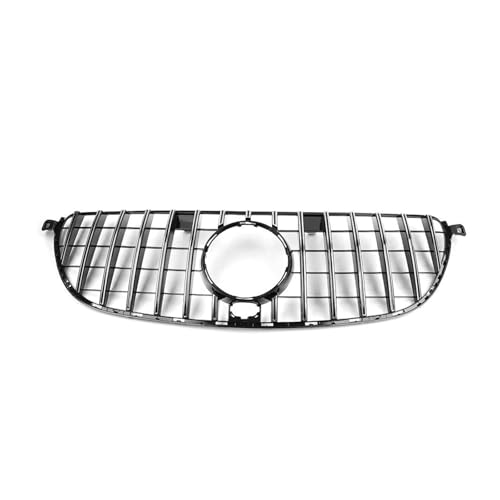DFJOSF Kühlergrill Auto Frontstoßstange Oberer Grill GTR Stil Kühlergrill für Mercedes Für Benz W166 GLE63AMG 2016 2017 2018 2019 Kühler(Chrome) von DFJOSF