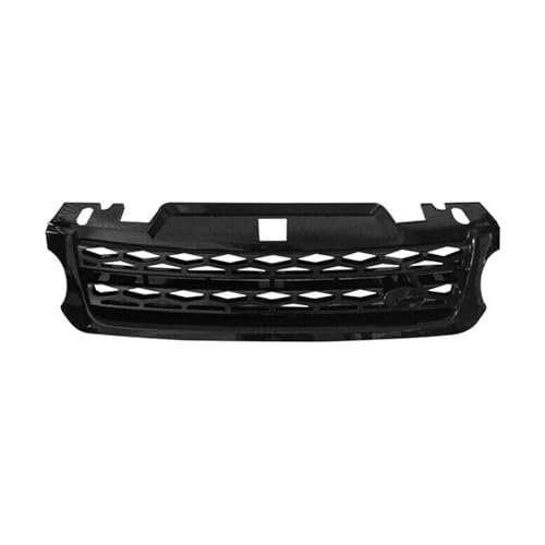 DFJOSF Kühlergrill Auto Frontstoßstange Oberer Kühlergrill Mesh Grill Für Land Für Rover Für Range Für Rover Sport L494 2014 2015 2016 2017 Kühler(Schwarz) von DFJOSF