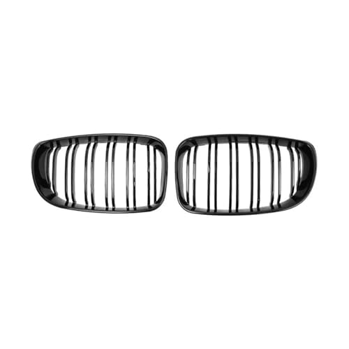 DFJOSF Kühlergrill Für 1er E81 E87 2004-2011 Schwarz glänzende Grillabdeckung Auto-Frontstoßstange Kindly Facelift-Kühlergrill 128I 130I 135I Kühler(2004-2006) von DFJOSF