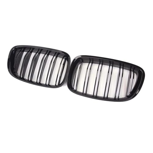 DFJOSF Kühlergrill Schwarz glänzend Front Hood Nierengrills Racing Grills Für F07 5 Series GT 520 528 530 535 550 2010-2017 Kühlergrill Kühler(Schwarz glänzend) von DFJOSF
