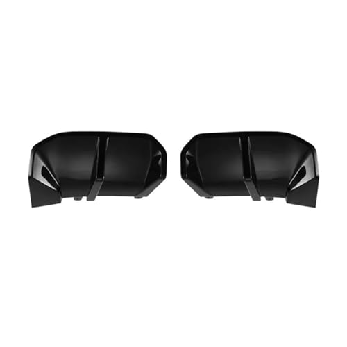 Heckspoiler 2Pcs Auto Schwanz Hinten Lip Spoiler Diffusor Lip Splitter Dekorative Aufkleber Für ix3 G08 2021 2022 2023 2024 Spoilerlippe(Glänzend schwarz) von DFJOSF