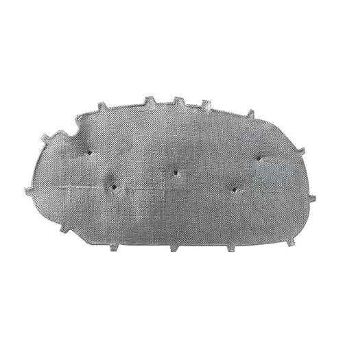 Insulation Pad 1Pcs Auto Front Hood Sound & Wärmedämmung Baumwolle Für VW Für Golf 6 Für Gti Proofing Pad Abdeckung Matte Auto Dämmung(Silber) von DFJOSF