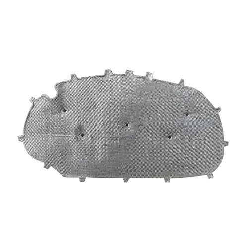 Insulation Pad Auto Front Hood Schalldämmung Baumwolle Wärmedämmung Pad Abdeckung für VW Für Golf 6 Für VW Für Golf 6 Für Gti Matte Auto Dämmung(Silber) von DFJOSF