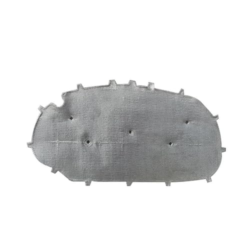 Insulation Pad Für VW Für Golf 6 Für Golf 6 Für GTI Fronthaube Motorschalldämmungspad Baumwolle Schalldichte Abdeckung Wärmedämmmatte Matte Auto Dämmung(Silber) von DFJOSF