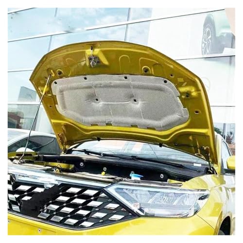 Insulation Pad Für VW Für JETTA VS5 2019 Front Hood Motor Schallschutz Pad Schallschutz Baumwolle Abdeckung Thermische Wärme Matte Matte Auto Dämmung(Silber) von DFJOSF