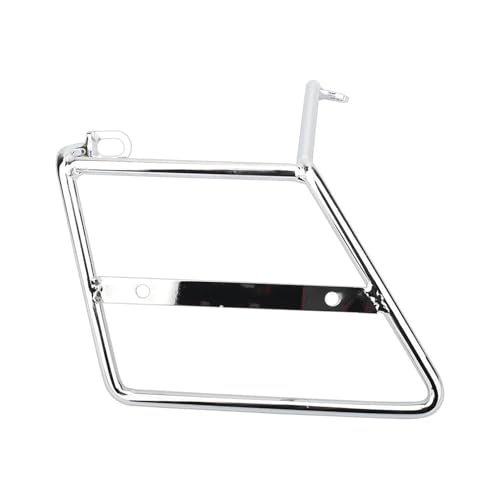 Motorrad Gepäckträger Für DAX 125 Für ST125 Für DAX125 Für ST125 2021-2024 Motorrad Satteltasche Trunk Bag Stützhalterung Trunk Bag Halter Motorrad-hinterer Gepäckbrücke(Chrome) von DFJOSF