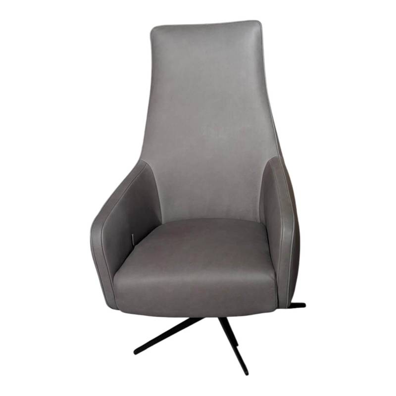 Sessel Ravi Leder W10 Grau Fuß Schwarz Funktion Mechanisch Sessel Ravi Leder W10 Grau Fuß Schwarz Funktion Mechanisch von DFM