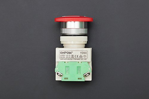 DFROBOT Emergency Stop Mushroom Push Button Switch - DIY Maker Open Source BOOOLE von DFRobot