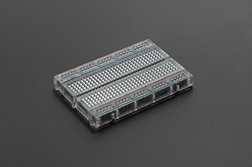 DFRobot 400 TIE POINT INTERLOCKING SOLDERLESS BREADBOARD - Crystal - DIY Maker Open Source BOOOLE von DFRobot