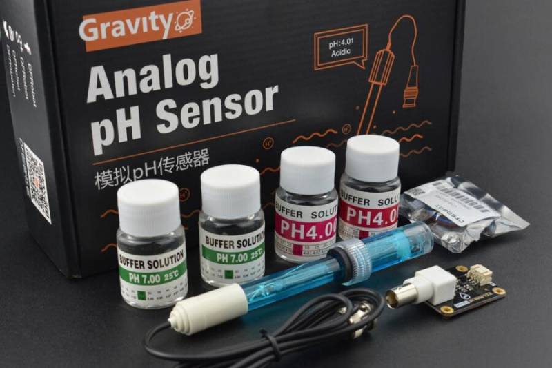 DFRobot Gartenpflege-Set DFRobot Gravity - Analoger pH-Sensor/Meter Kit V2 DFRobot Gartenpflege-Set DFRobot Gravity - Analoger pH-Sensor/Meter Kit V2 von DFRobot