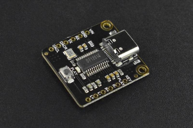 DFRobot Sensor DFPlayer Pro, Mini-MP3-Player mit integriertem 128MB Speicher von DFRobot
