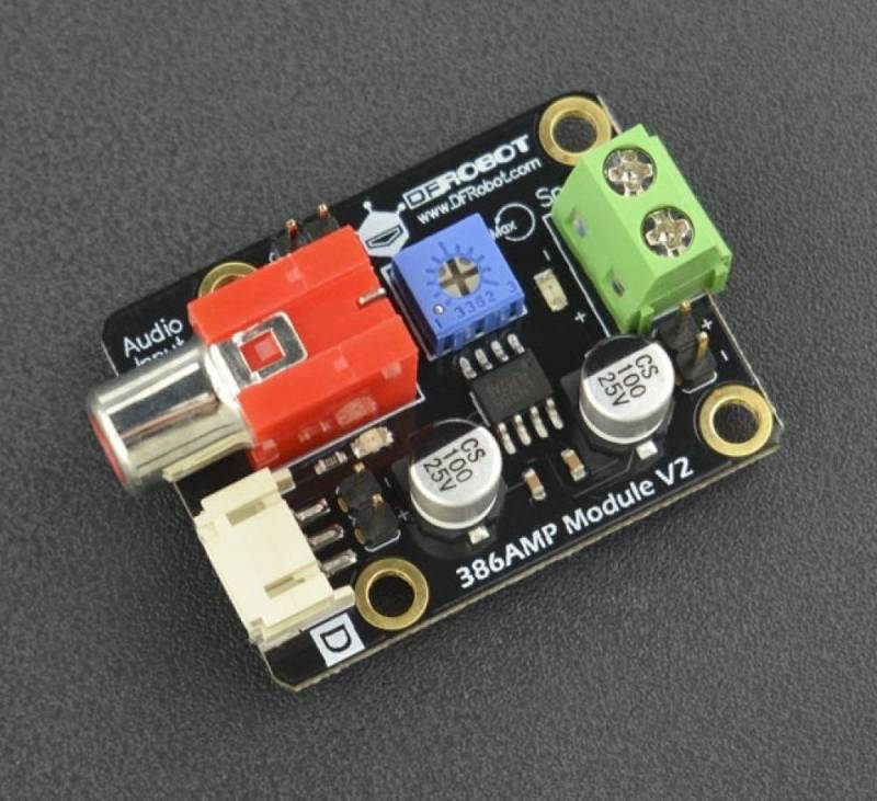 DFRobot Sensor DFRobot 386AMP Audioverstärkermodul, 20-fache Verstärkung, 325mW von DFRobot