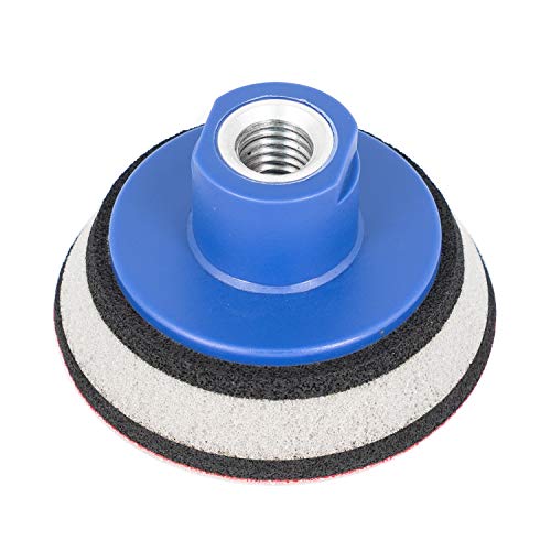 Schleifteller Polierteller soft-Sandwich für Klett-Schleifscheiben - Stützteller mit 5/8" Gewinde - in allen Größen verfügbar - DFS von DFS