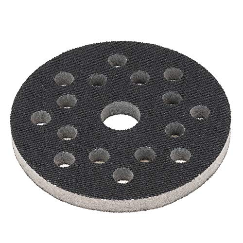 Softauflage 125mm 17-Loch aus Schaum (weich), Interface-Pad soft, Buffer Pad für Schleifteller/Polierteller und Klett-Schleifpapier - DFS von DFS