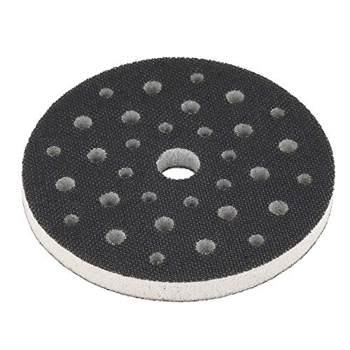 Softauflage 125mm 33-Loch aus Schaum (weich), Interface-Pad soft, Buffer Pad für Schleifteller/Polierteller und Klett-Schleifpapier - DFS von DFS