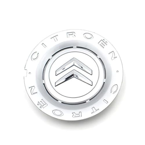 DFSYZGAK 4 Stück Auto Radnabenkappen für Citroen C2 C4L C5 60mm,Nabendeckel Radnabendeckel Felgendeckel Felgenkappen Radnabenabdeckung Reifen Felgen Zubehör von DFSYZGAK