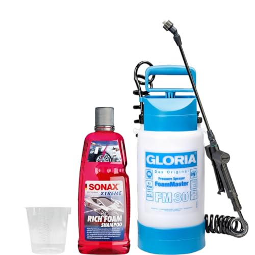 Gloria FM30 mit Sonax Rich Foam 1L & Messbecher von DFT