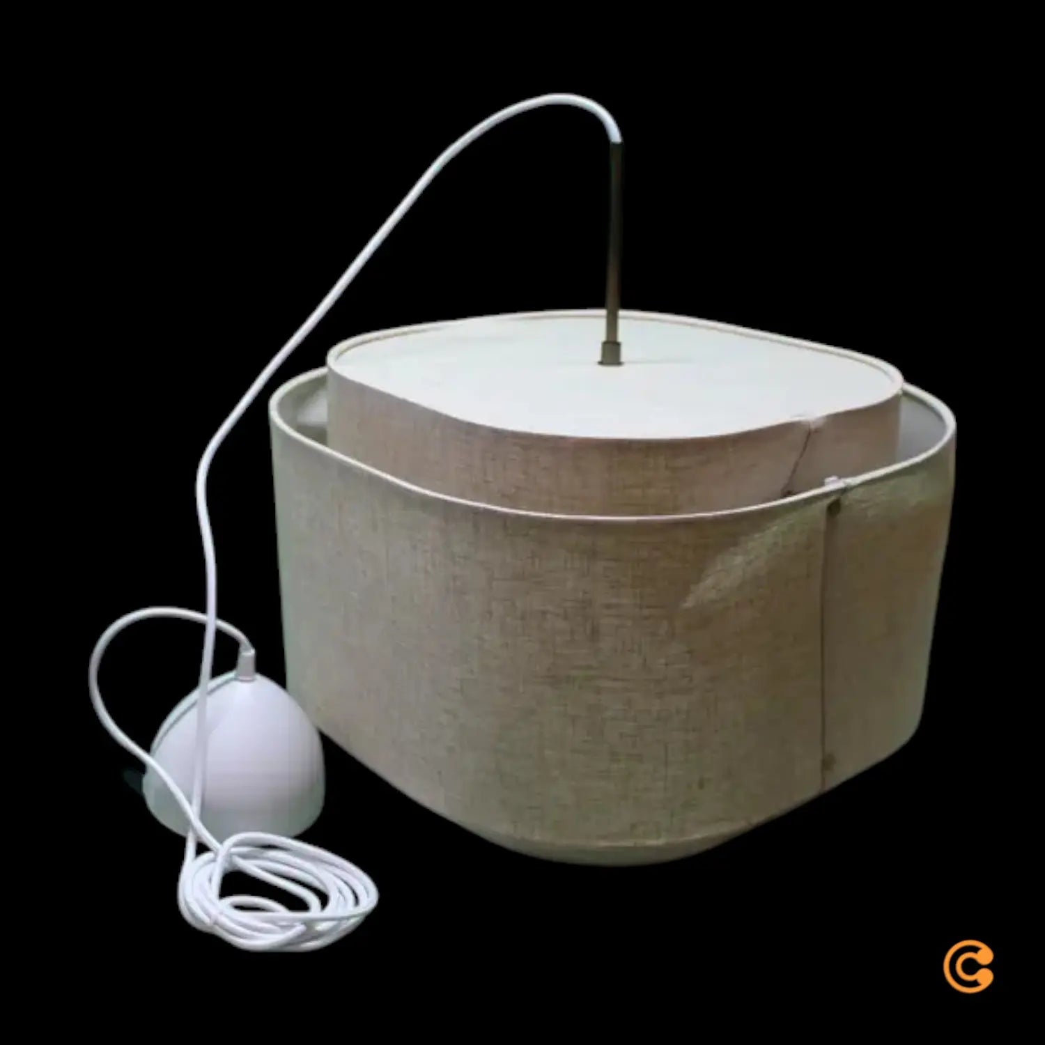 B-Ware Takai Hängelampe Pendelleuchte Hängelampe Textilschirm Siehe Text/Foto von DFTP by Nordlux