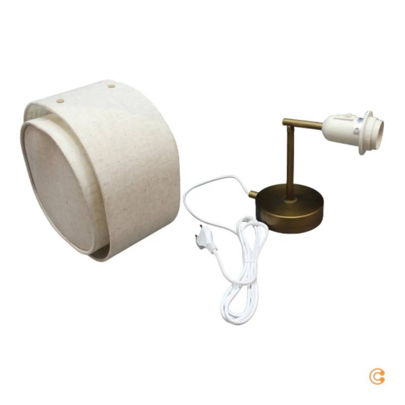 Dftp By Nordlux Wandleuchte Takai Mit Doppellagigem Textilschirm Wandlampe Lampe B-Ware von DFTP by Nordlux